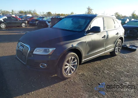 2014 Audi Q5 2.0T Premium from USA, damaged, VIN WA1CFAFPXEA011637